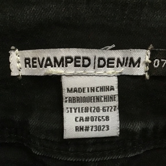 High Waisted Denim Shorts - Picture 4 of 5